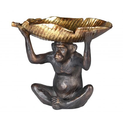 Monkey Gold Leaf Dish