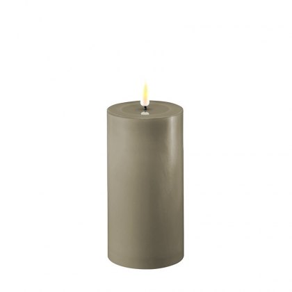 Dansk Sand Real Flame™ LED Candle - 7.5cm Ø - Tall