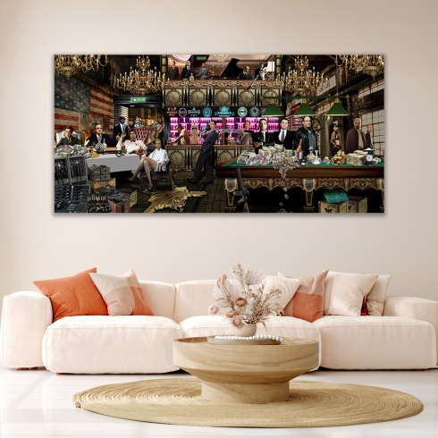 Gangster Reunion - Photo Art on Plexiglass Gangster Reunion - Photo Art on Plexiglass