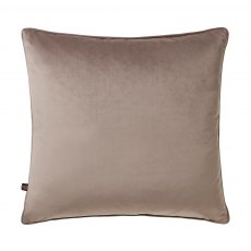 Bellini Velour Square Scatter Cushion - Mink