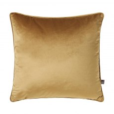Bellini Velour Square Scatter Cushion - Antique Gold