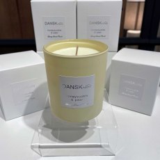 DANSK Home SALE - Honeysuckle, Blackberry and Pear Scented Candle