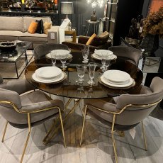 Terrano Round Dining Table Set
