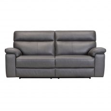 Como Power Reclining Large Sofa in Full Leather
