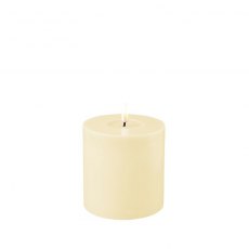 Dansk Cream Real Flame™ LED Candle - 10 cm Ø - Small