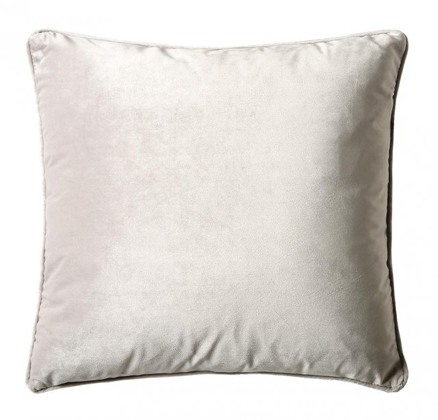 Scatter Box Bellini Velour Square Scatter Cushion - Silver