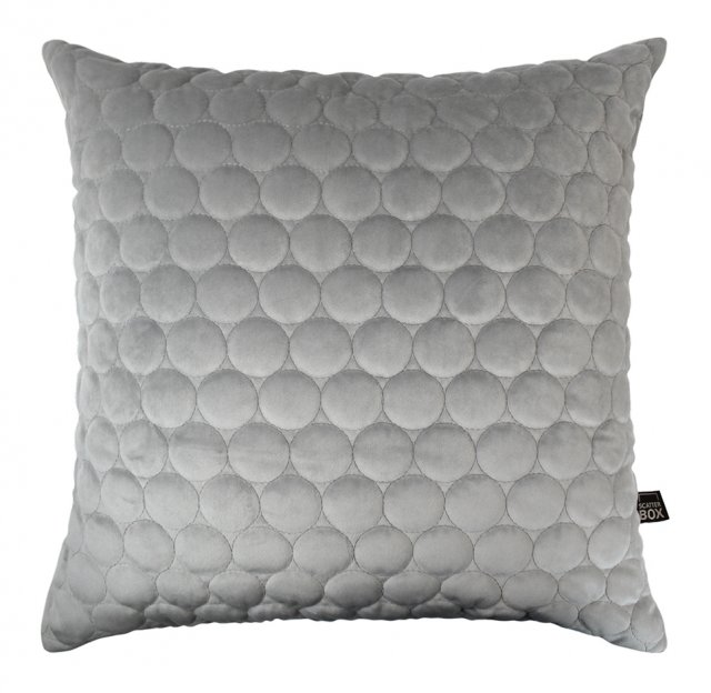 Scatter Box Halo Square Scatter Cushion - Silver