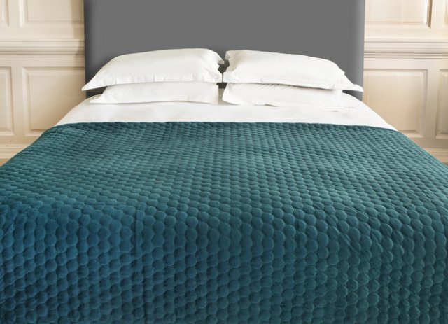 Scatter Box Halo 140x240cm Bed Throw - Teal