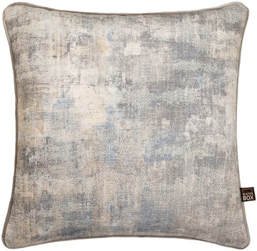 Scatter Box Avianna Square Scatter Cushion - Silver and Mink
