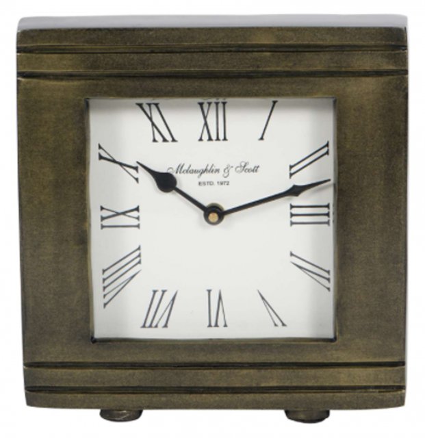 Harrogate Mantel Clock In Antique Finish