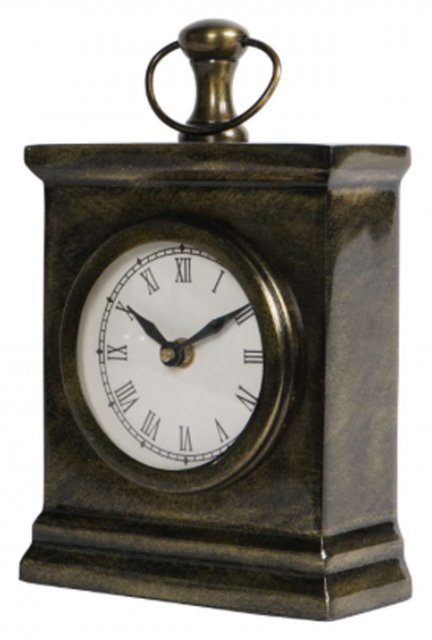 Tavistock Small Mantel Clock In Antique Finish