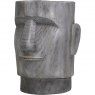 Moai Grey Head Planter Small