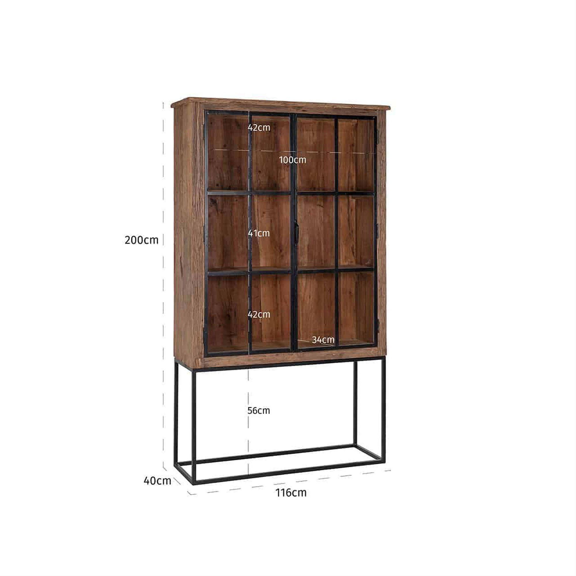 Singapore 2 Door Display Dansk