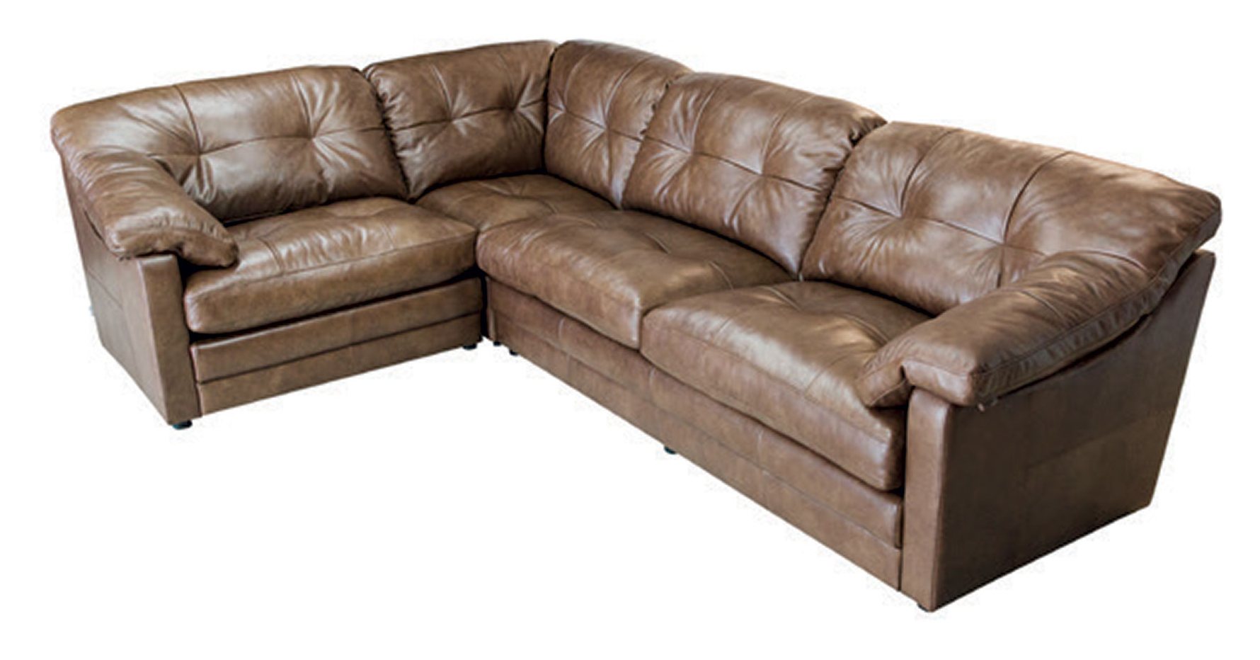 Baltimore One Corner Three Group In Leather Dansk