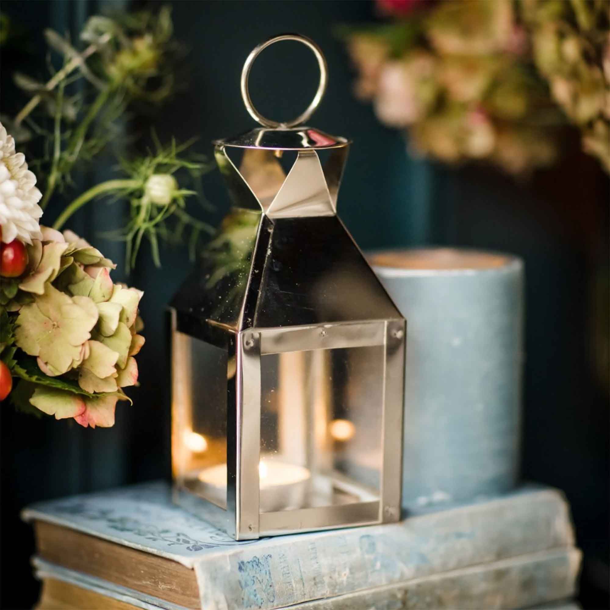 Mini Square Tea Light Lantern Dansk