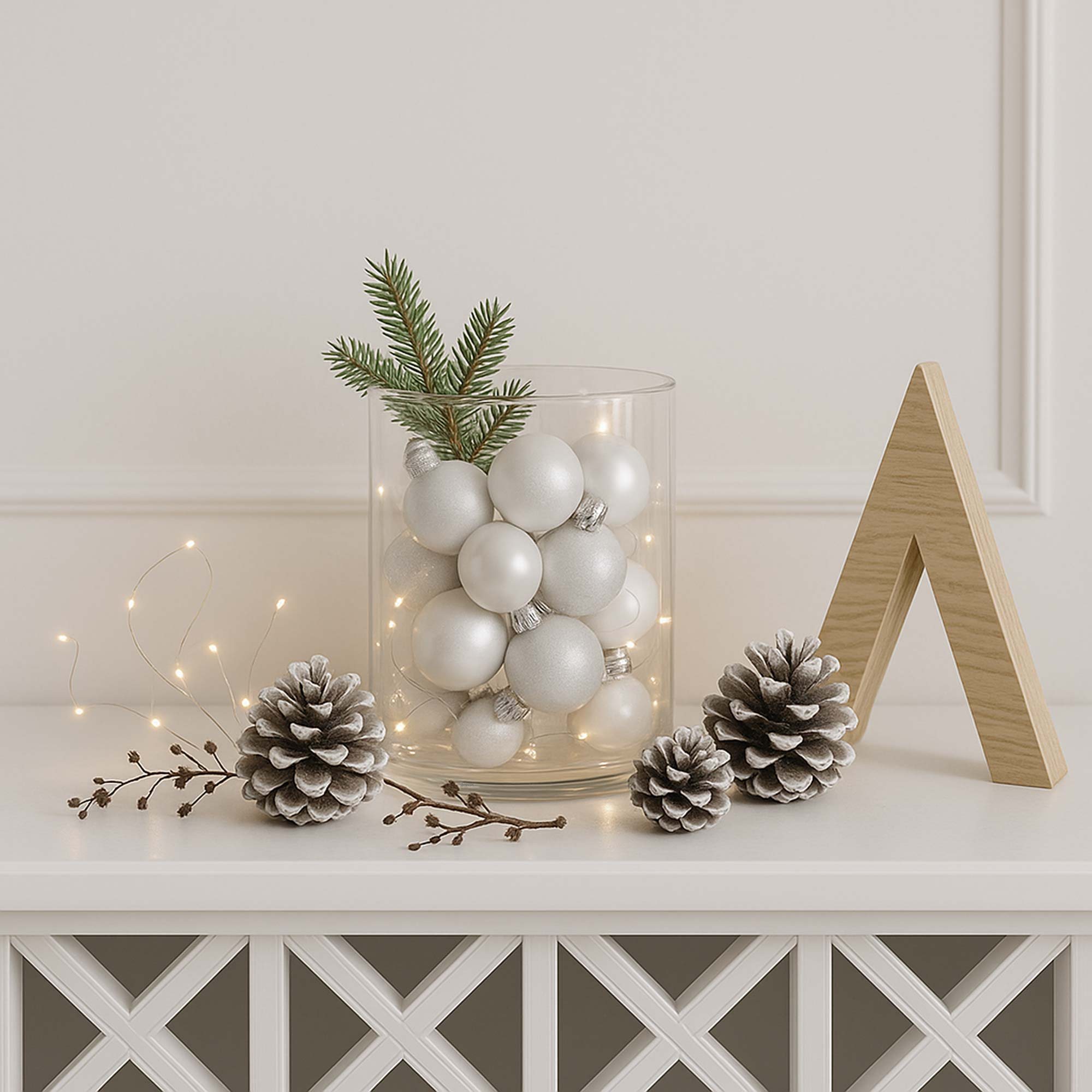 Deluxe Homeart LED Candles Dansk - Light Chain Wire 40 Warm White LED ...
