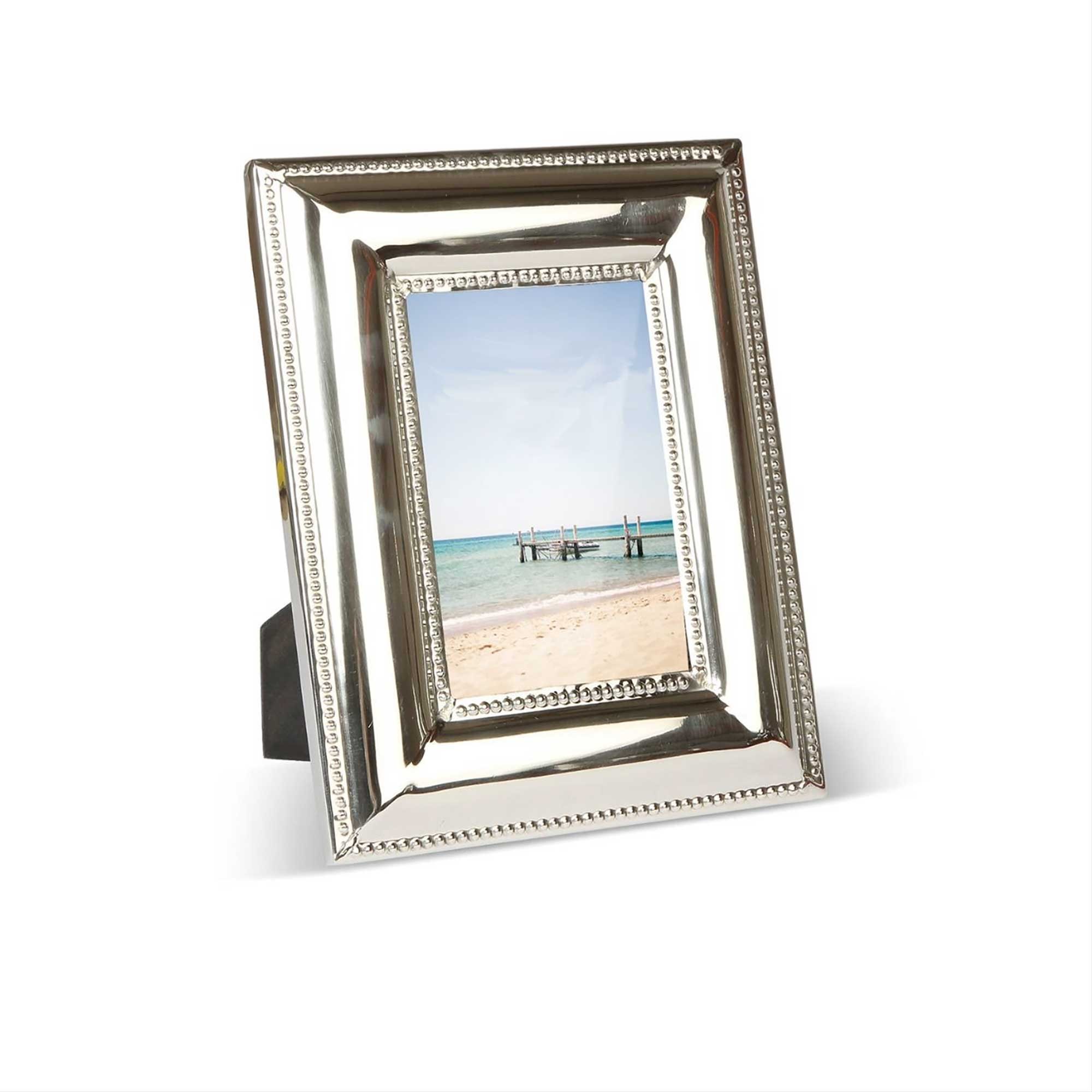 Beaded Edge Small Photo Frame 4x6 - Dansk
