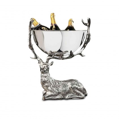 Small Resting Stag Punch Bowl / Wine Cooler