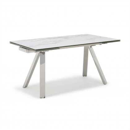 Salou Dining Table - Light Grey Ceramic