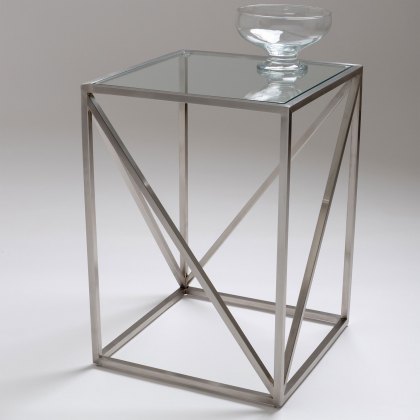 Lineage Square Lamp Table