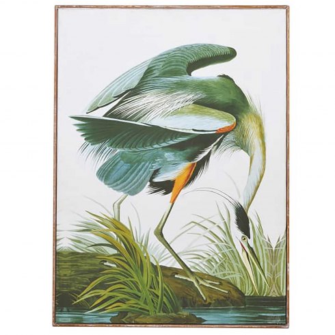 'The Patient Hunter' Framed Canvas Picture