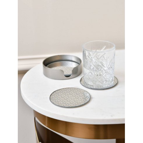 Art Deco Set of 4 Coasters