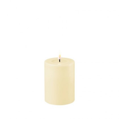 Dansk Cream Real Flame™ LED Candle - 7.5 cm Ø - Small