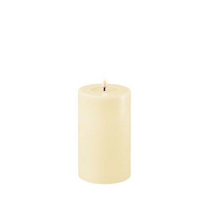 Dansk Cream Real Flame™ LED Candle - 7.5cm Ø - Medium