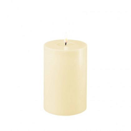 Dansk Cream Real Flame™ LED Candle - 10 cm Ø - Tall