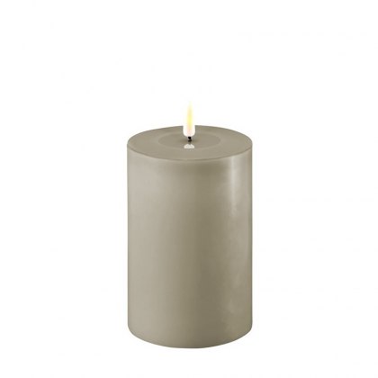 Dansk Sand Real Flame™ LED Candle - 10 cm Ø - Tall