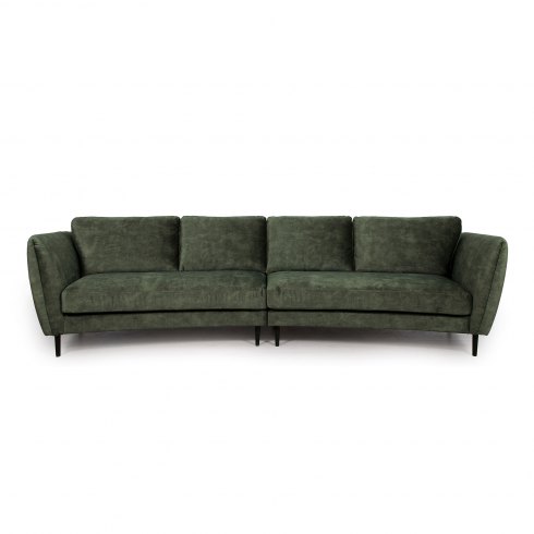 California Four Seater Curved Sofa (Split)