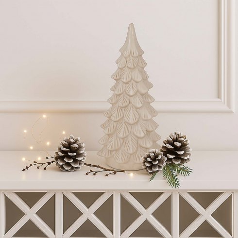 Medium Alora Ceramic Snowy Tree