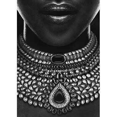 Glamorous Mystery - Photo Art on Plexiglass