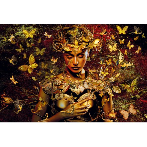 Golden Fairytale - Photo Art on Plexiglass