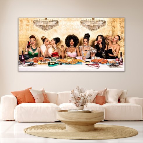 Girls Night Dinner - Photo Art on Plexiglass