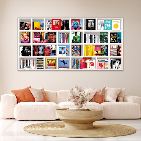 That's Life - Photo Art on Framed Plexiglass - White Frame