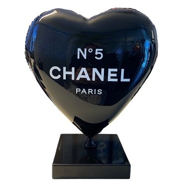 Heart C. Black Art Piece Heart C. Black Art Piece