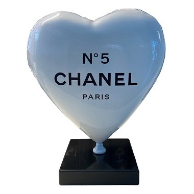 Heart C. White Art Piece Heart C. White Art Piece