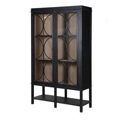 Glazed Black Cabinet