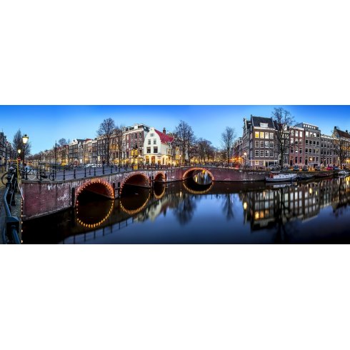 Amsterdam Canals - Photo Art on Plexiglass