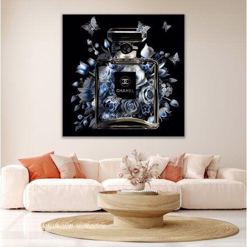 Blue Harmony - Photo Art on Plexiglass