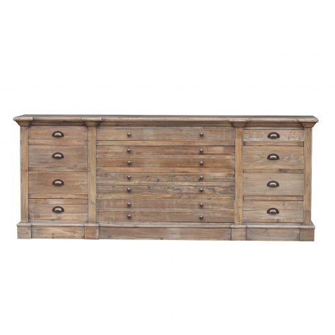 Jackson Bay Sideboard with Drawers in Reclaimed Pine