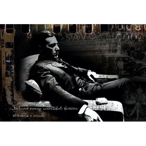 Godfather Al Pacino - Photo Art on Plexiglass Godfather Al Pacino - Photo Art on Plexiglass