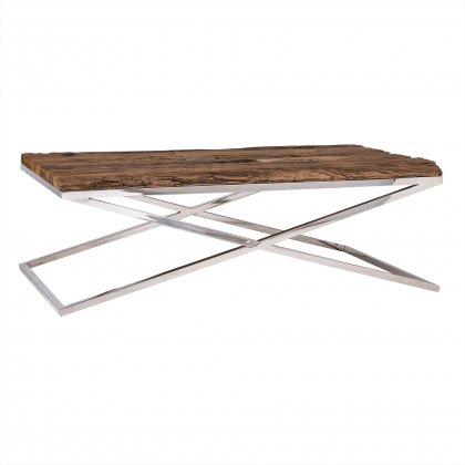 Kensington Coffee Table in Stainless Steel