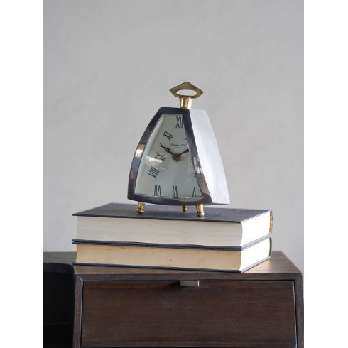 Curved Front Small Mantel Clock