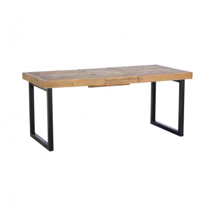 Key West 140cm Extending Dining Table to 180cm - Reclaimed Timber