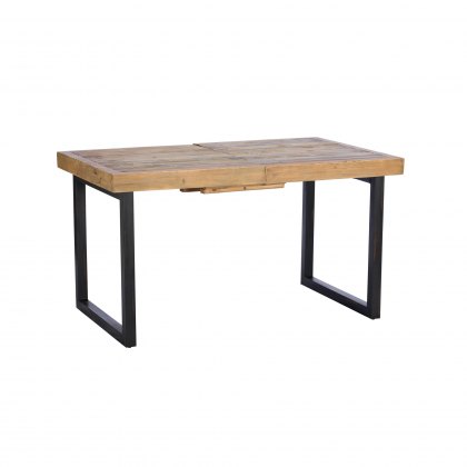 Key West 140cm Extending Dining Table to 180cm - Reclaimed Timber