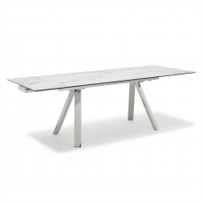 Salou Dining Table - Light Grey Ceramic