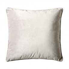 Bellini Velour Square Scatter Cushion - Silver