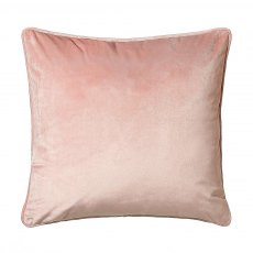 Bellini Velour Square Scatter Cushion - Blush